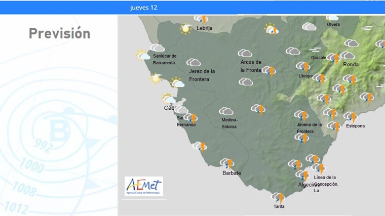 La AEMET advierte de una nueva DANA que se acerca a Andalucía: ¿cómo afectará a Cádiz?