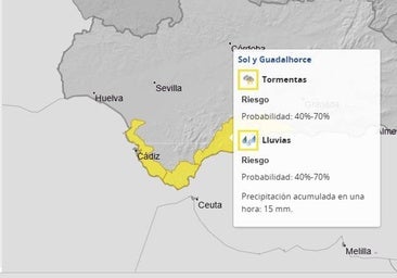 La AEMET advierte de una nueva DANA que se acerca a Andalucía: ¿cómo afectará a Cádiz?