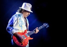 El guitarrista Carlos Santana conmemorará el 25 aniversario de 'Supernatural' en Tío Pepe Festival Jerez 2025 con un concierto el 4 de agosto
