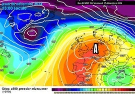 Anticiclón de invierno a la vista: así se presenta el tiempo en Cádiz para estas Navidades