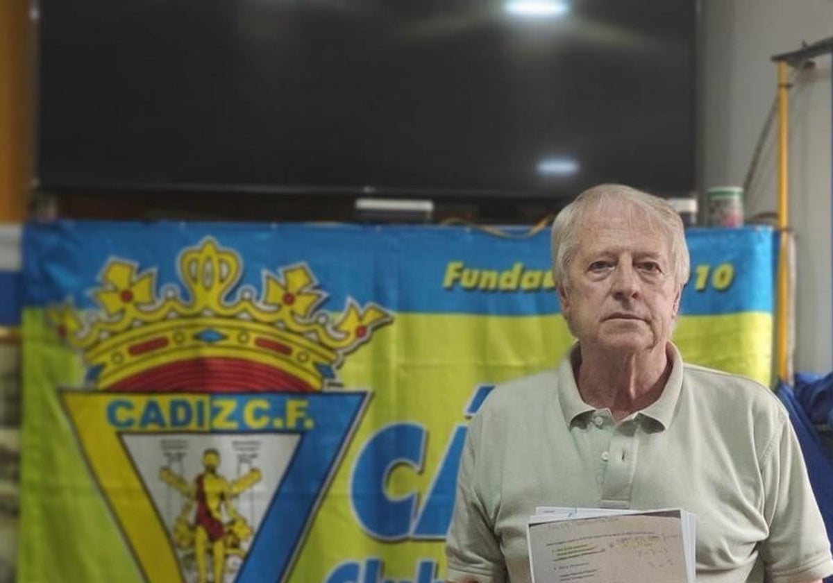 Juan Limón, portavoz de la plataforma Estadio Carranza