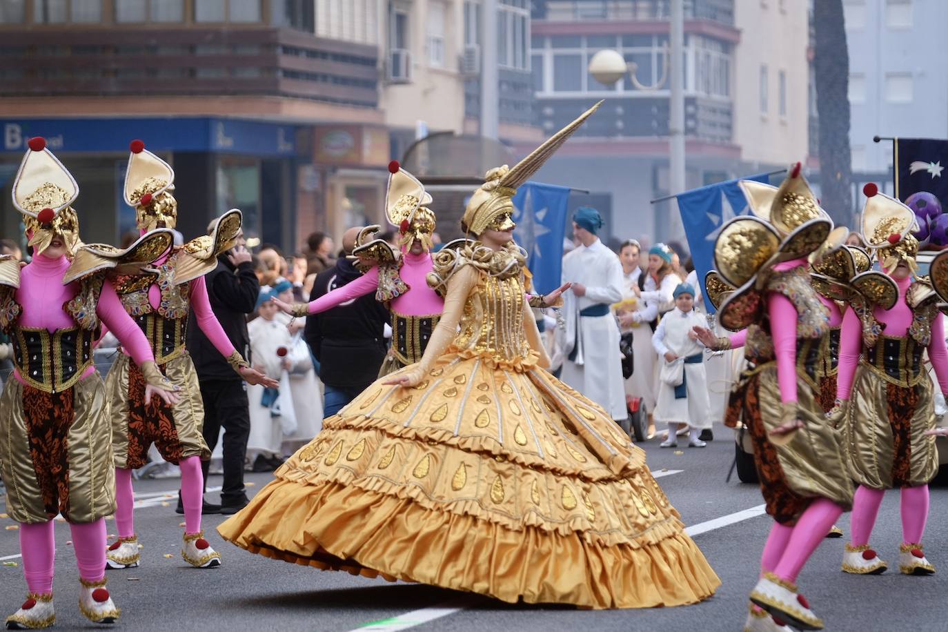 FOTOS: Melchor, Gaspar y Baltasar protagonizan una Cabalgata de cine en Cádiz en 2025