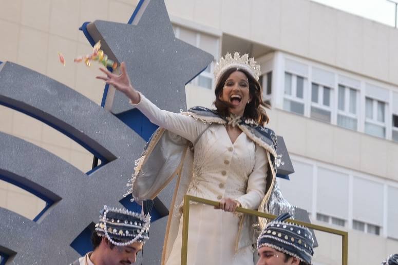 FOTOS: Melchor, Gaspar y Baltasar protagonizan una Cabalgata de cine en Cádiz en 2025