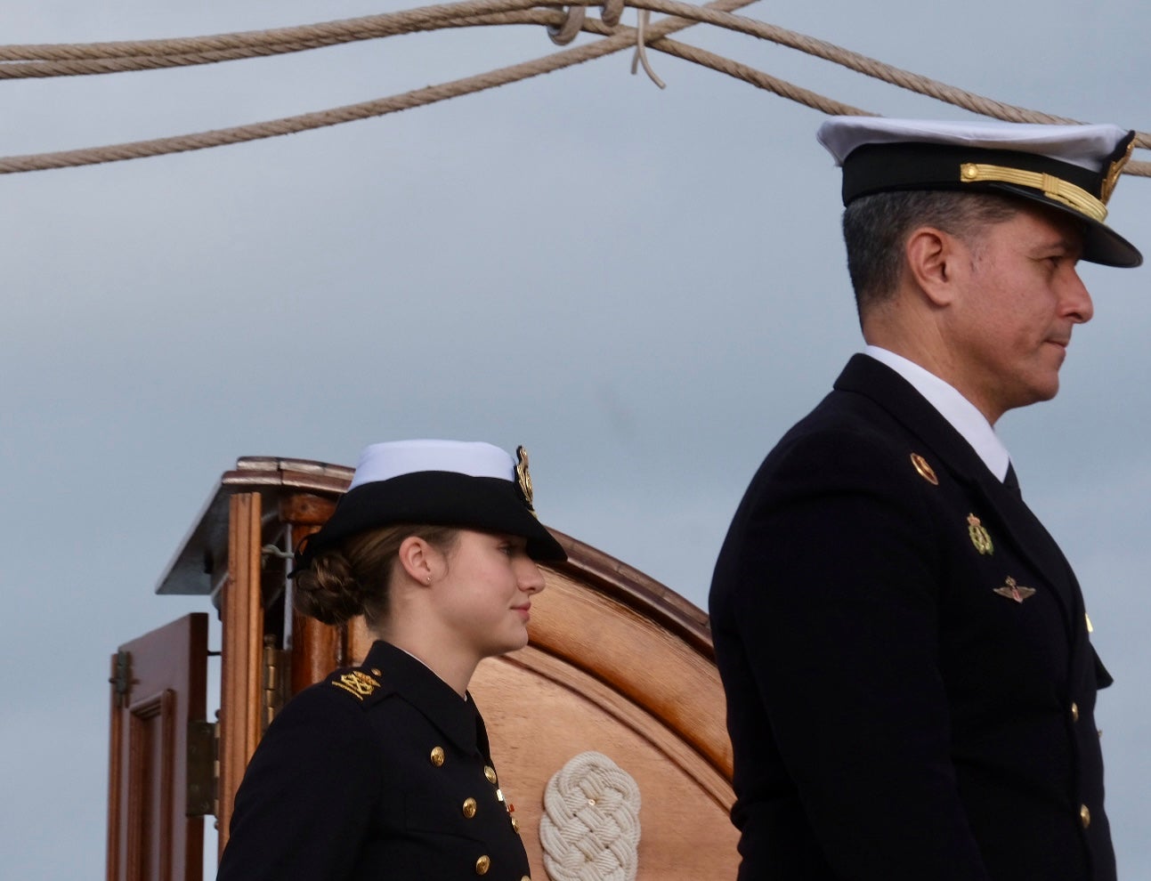 Fotos: La princesa Leonor embarca en Cádiz en el Juan Sebastián Elcano