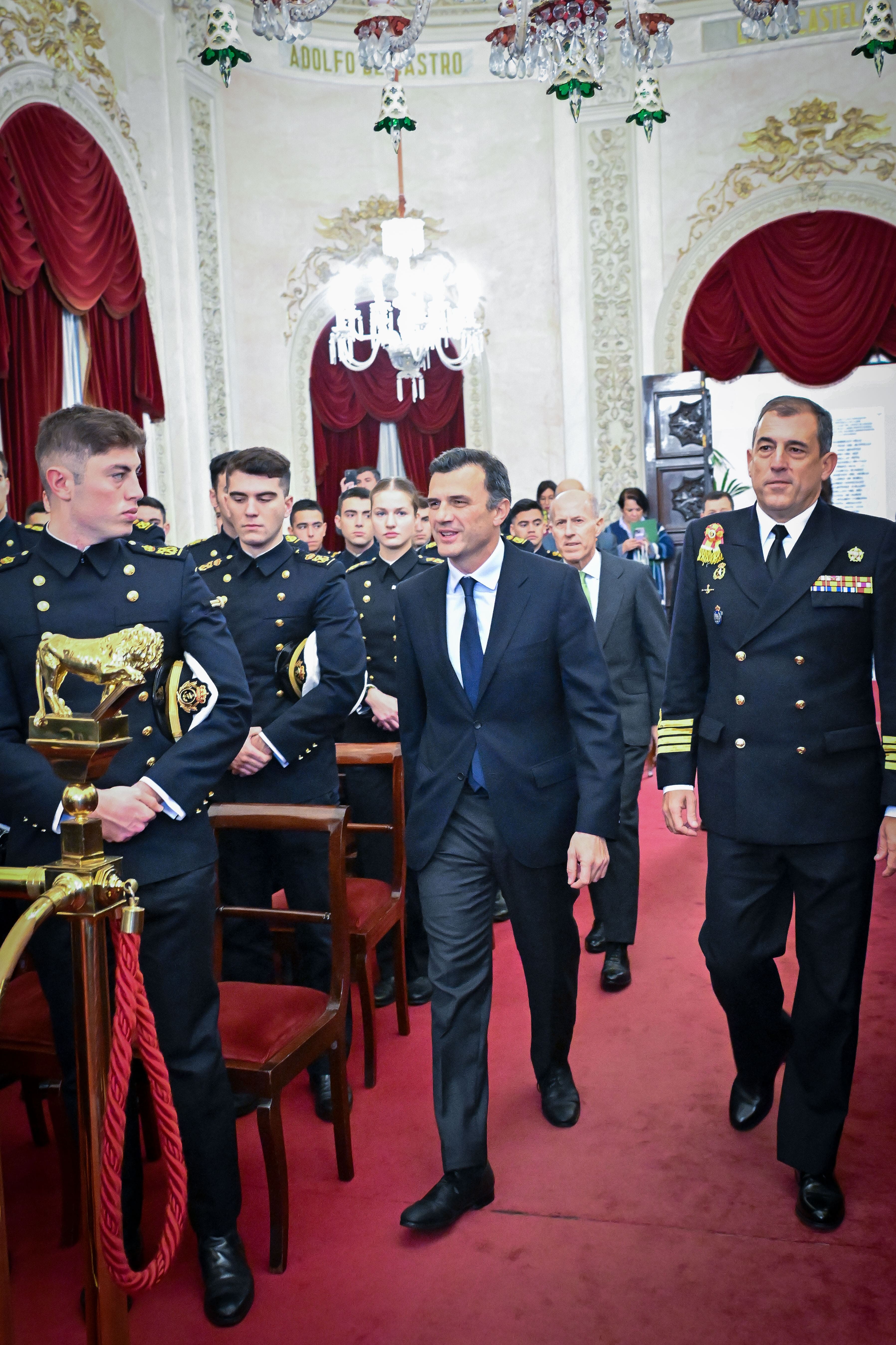 Fotos: Así ha sido la visita de la Princesa Leonor al Ayuntamiento de Cádiz