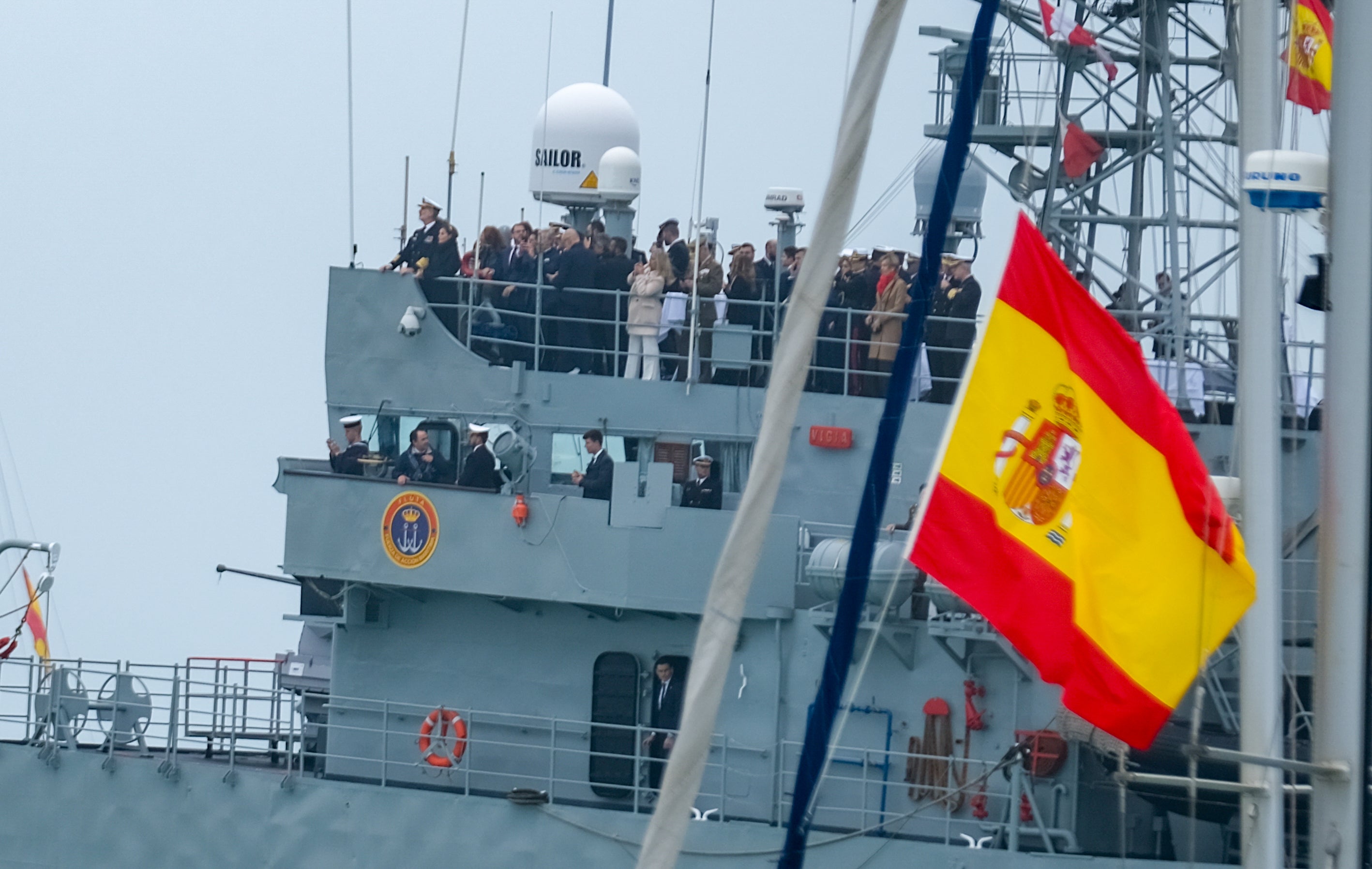 Imágenes de un día histórico en Cádiz: la Princesa Leonor ya navega en el Juan Sebastián de Elcano