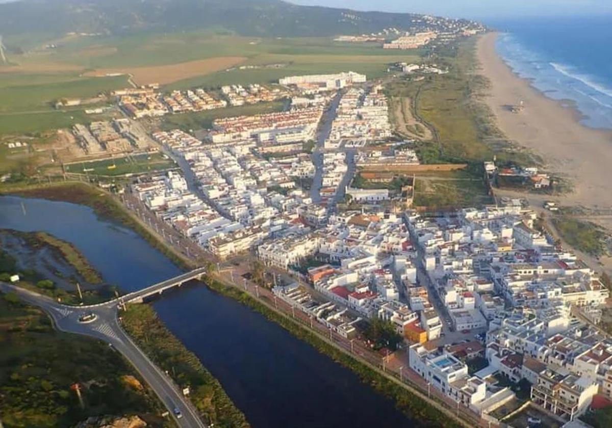 Imagen aérea de Zahara de los Atunes