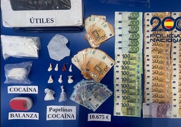 La operación 'Abuelo' termina con un 'telecoca' de Jerez que vendía droga a domicilio