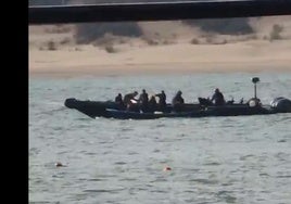 Guardias civiles muestran su «impotencia y bochorno» ante la invasión de narcolanchas en el Guadalquivir