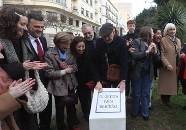 Cádiz pone en su corazón una glorieta para la eterna bailaora Paca Briceño