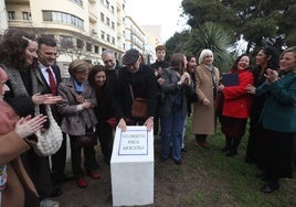 Cádiz pone en su corazón una glorieta para la eterna bailaora Paca Briceño