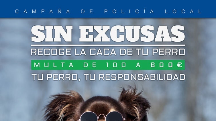 El Puerto extrema la vigilancia para multar a los dueños de perros que no recojan los excrementos