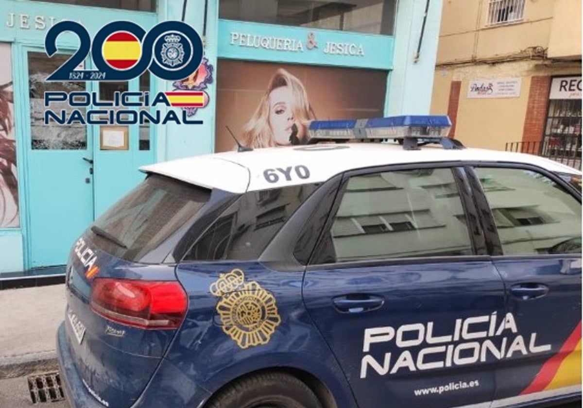 Se enfrenta a la Policía a cabezazos y mordiscos tras robar en un bazar del centro de Jerez