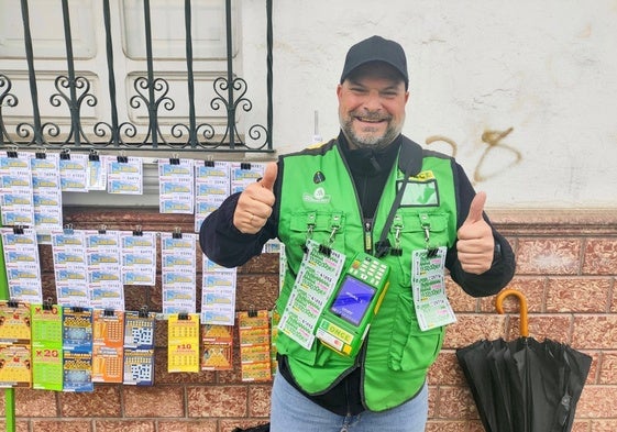 José Antonio Benítez ha repartido la suerte en Ubrique