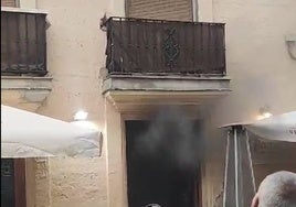 Incendio en el restaurante Alamar en Cádiz