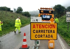 Estas son las carreteras cortadas en la provincia de Cádiz