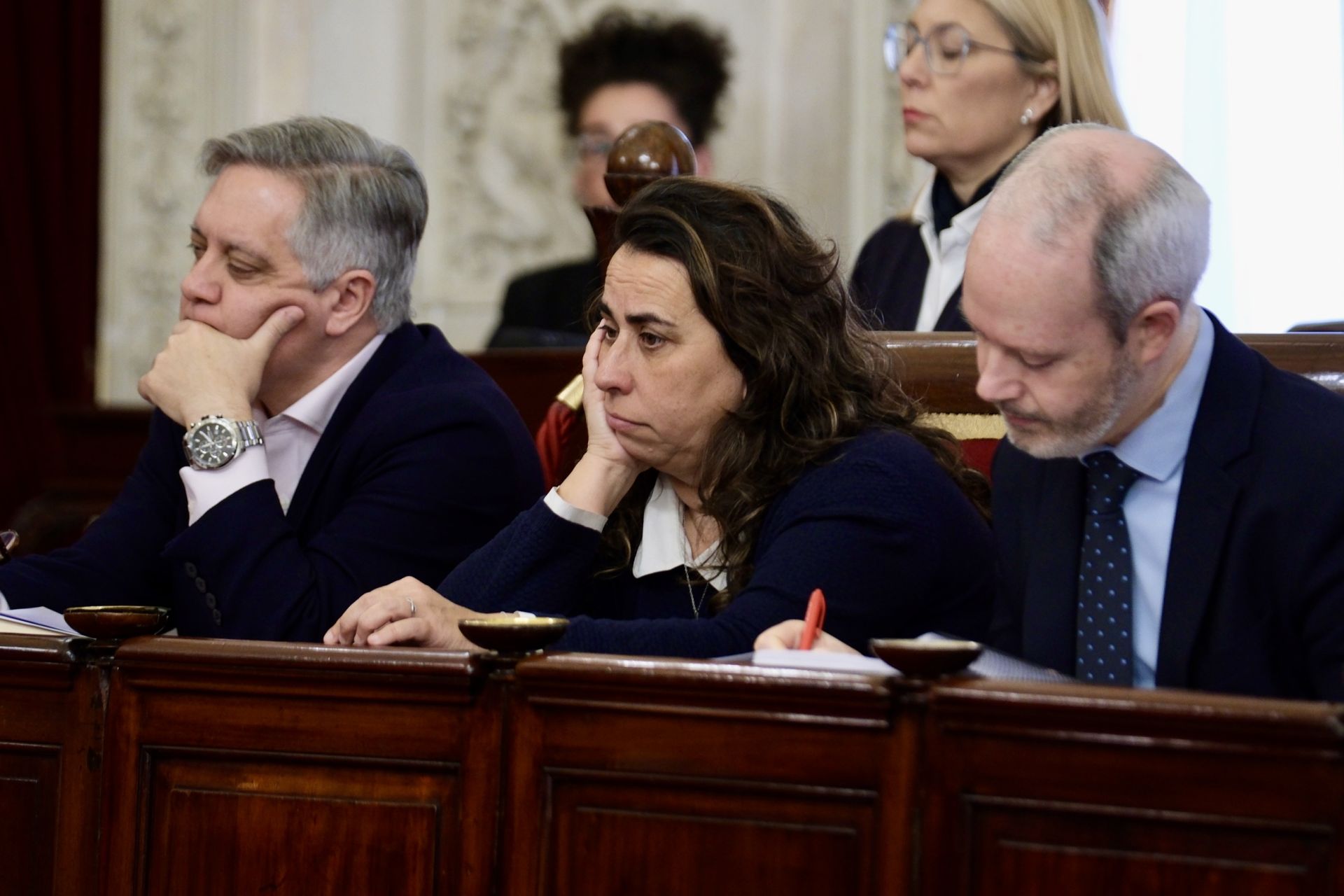 Las imágenes del pleno extraordinario para aprobar los Presupuestos en Cádiz