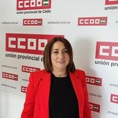 Inmaculada Ortega, actual secretaria general de CC OO en Cádiz
