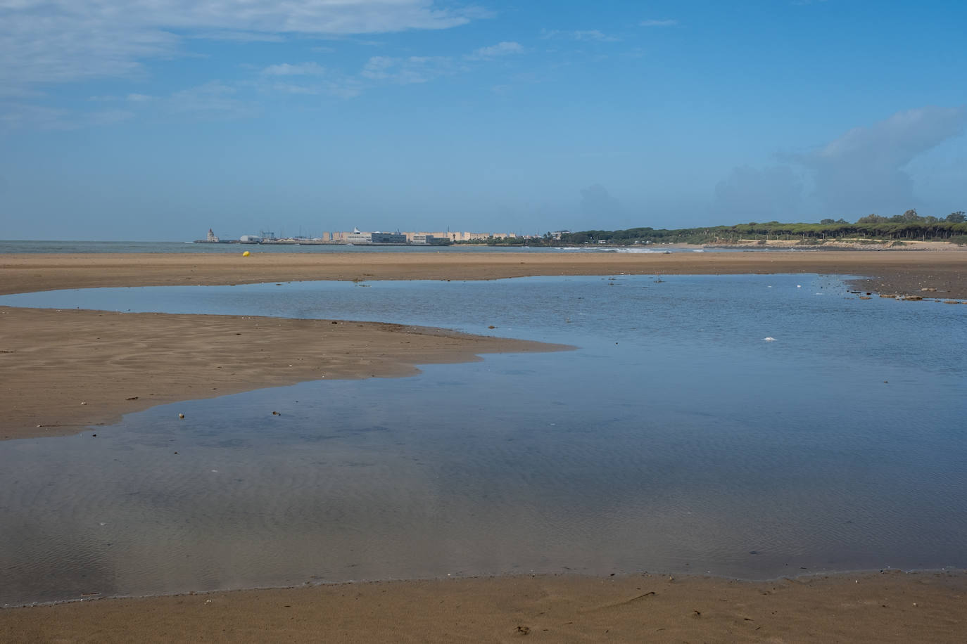 Fotos: Así están las playas gaditanas tras las fuertes lluvias