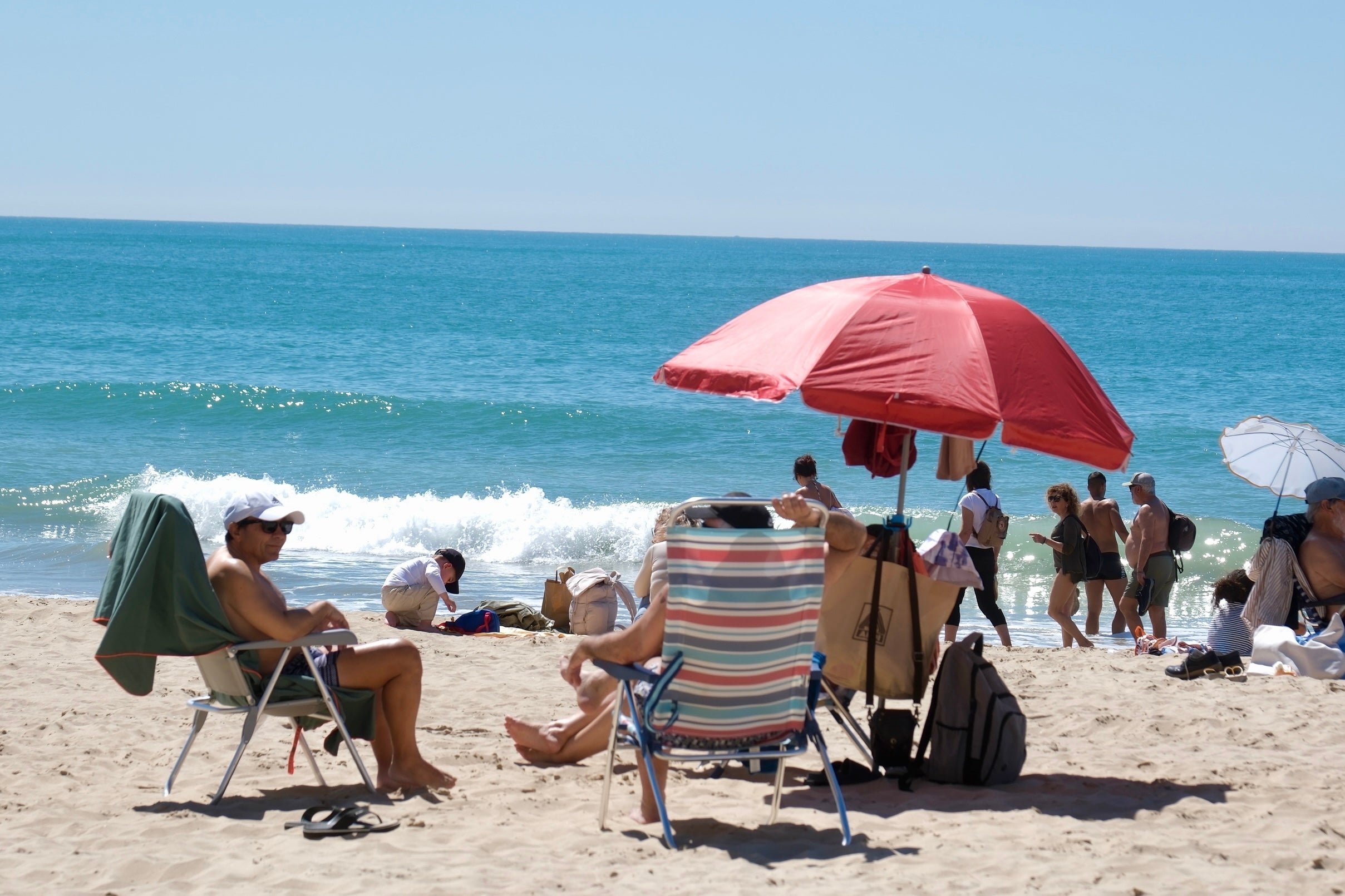 Fotos: Cádiz disfruta de su primer fin de semana de sol tras un mes de lluvia
