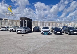 La Guardia Civil intercepta en un mes once vehículos robados en el puerto de Algeciras por valor de 400.000 euros