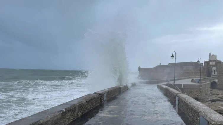 Cádiz, entre las provincias más afectadas por el temporal de levante