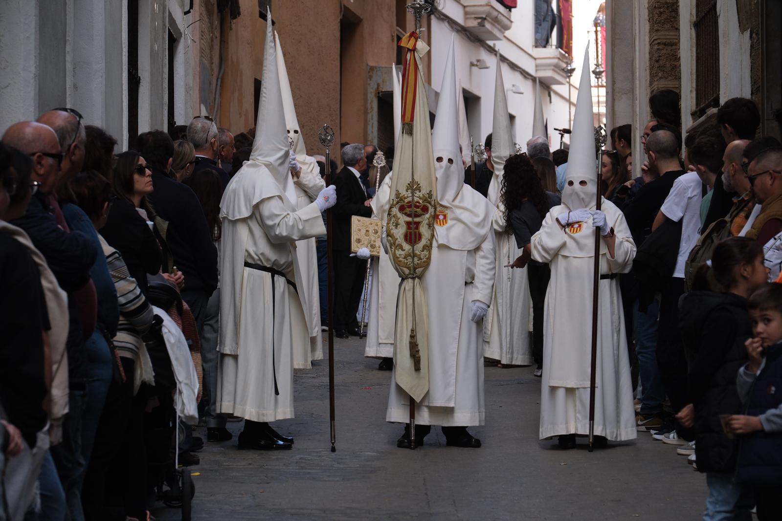 Fotos: El Nazareno de la Obediencia el Sábado de Pasión en Cádiz. Semana Santa 2025