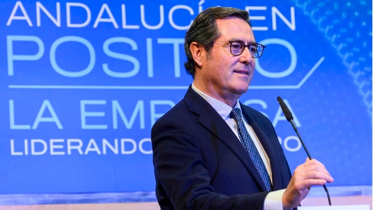 Antonio Garamendi, presidente de CEOE