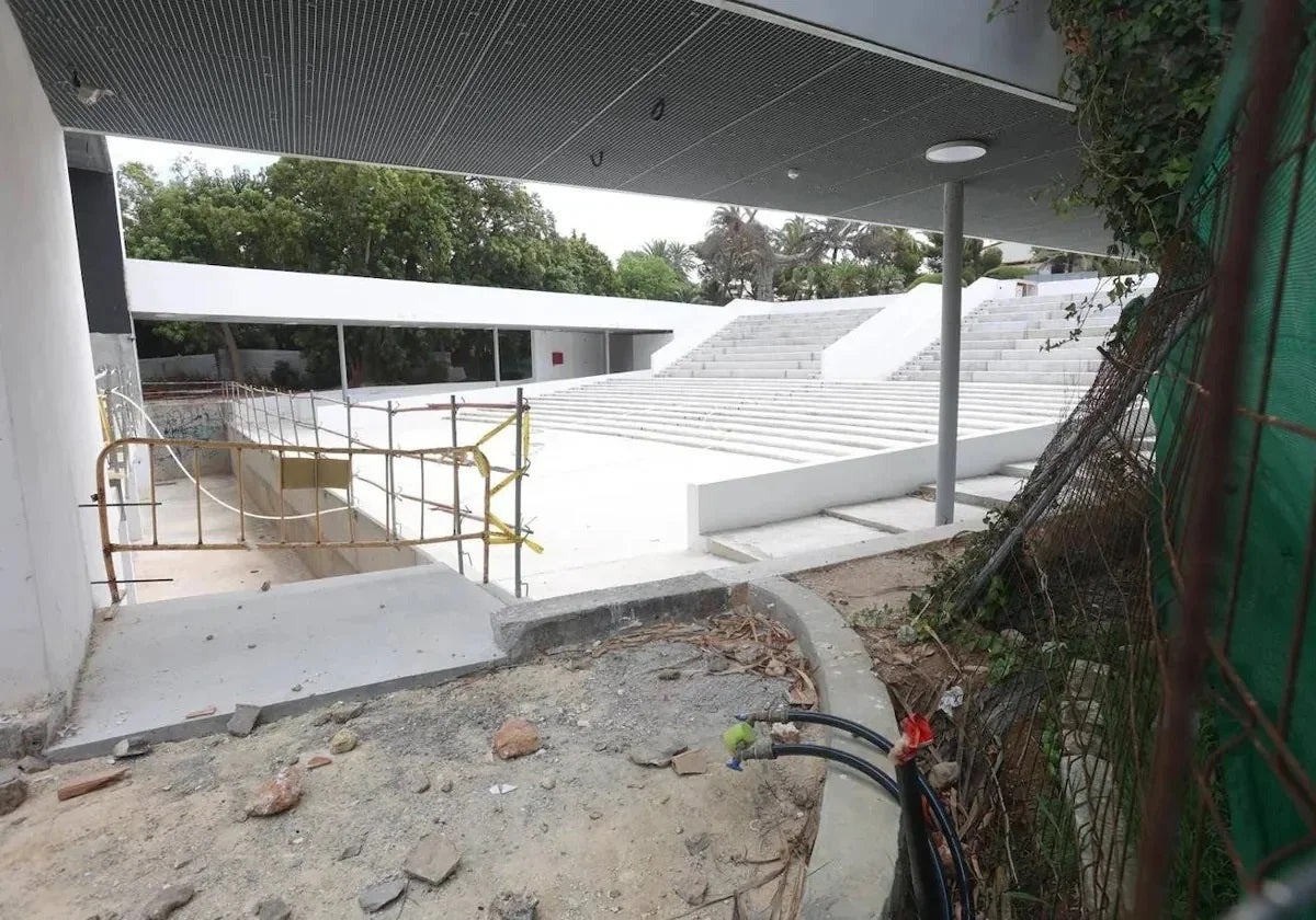 La obra del Teatro del Parque de Cádiz
