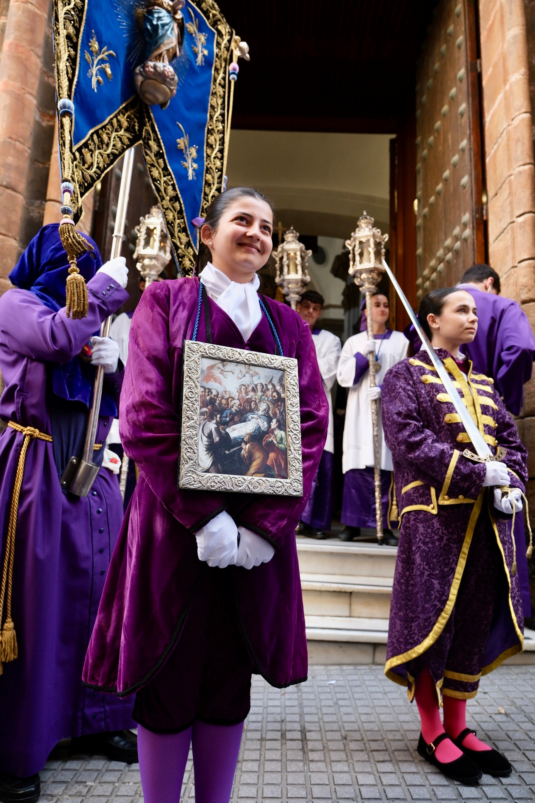 Fotos: Afligidos el Jueves Santa en la Semana Santa de Cádiz 2025