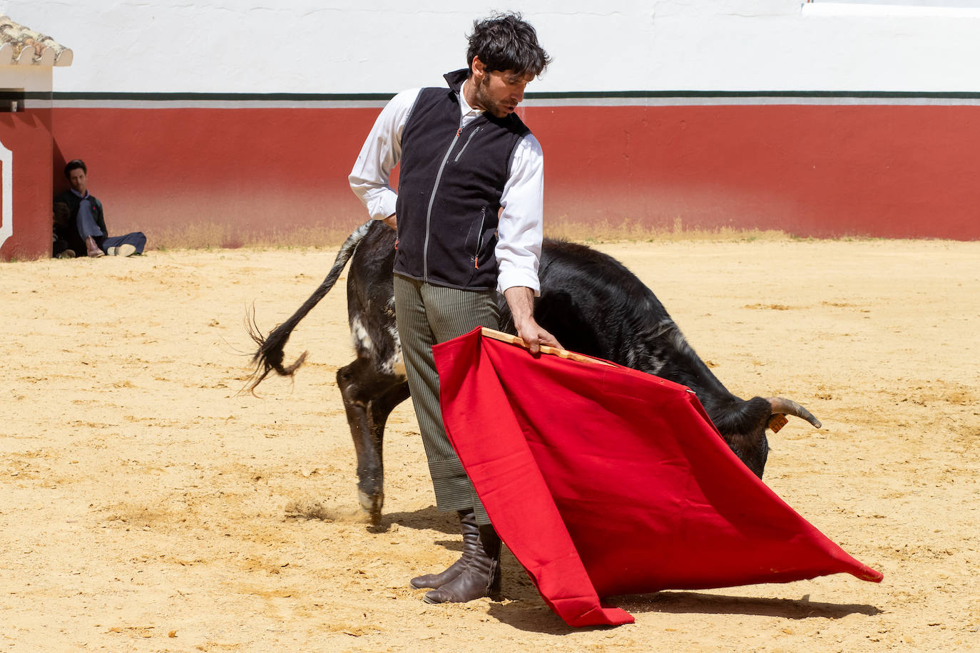 Cayetano Rivera Ordóñez y José Antonio Canales Rivera, antes de su mano a mano en Zahara de los Atunes