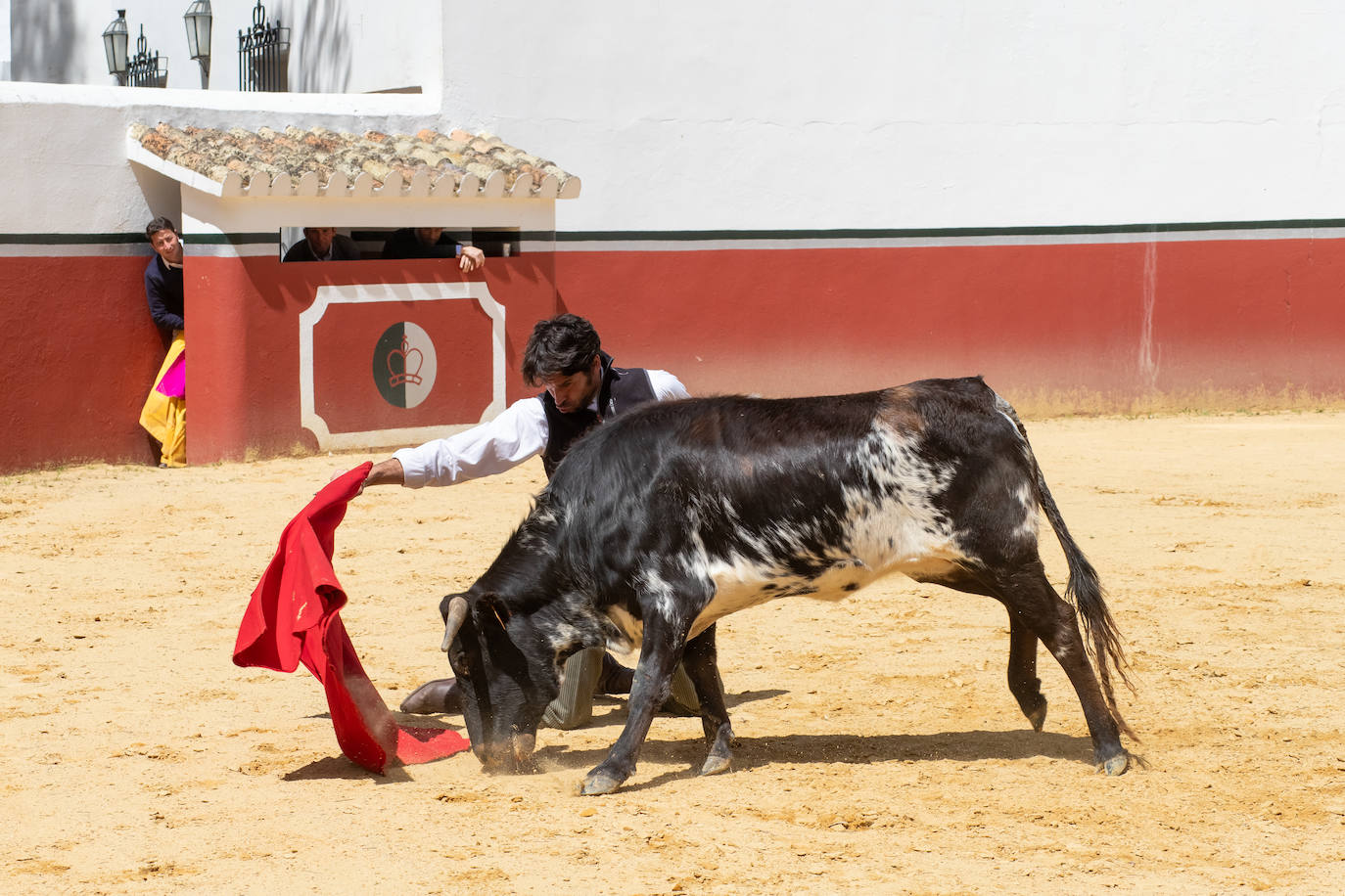 Cayetano Rivera Ordóñez y José Antonio Canales Rivera, antes de su mano a mano en Zahara de los Atunes