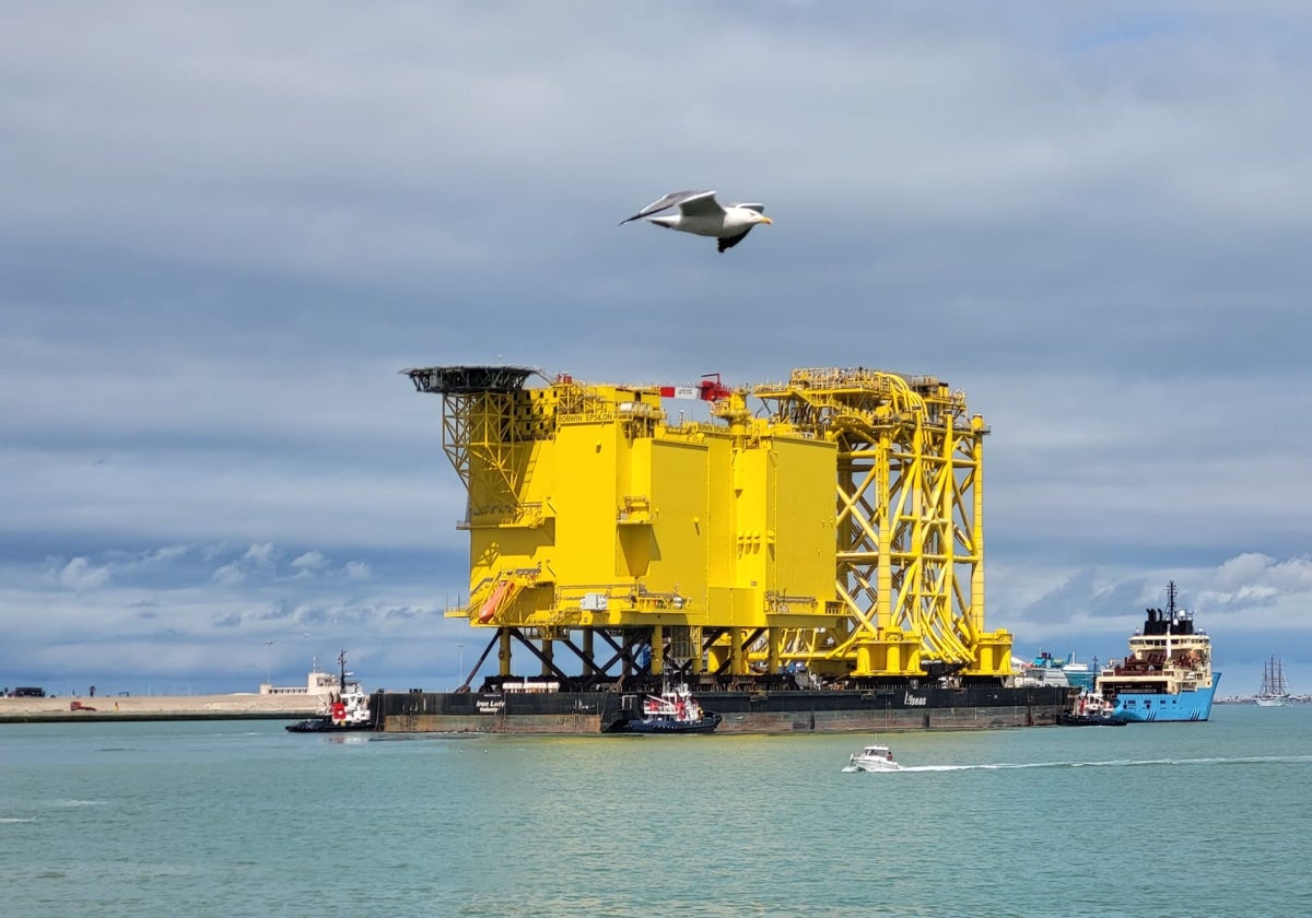 La Borwin 5 de Dragados Offshore pone rumbo al Mar del Norte