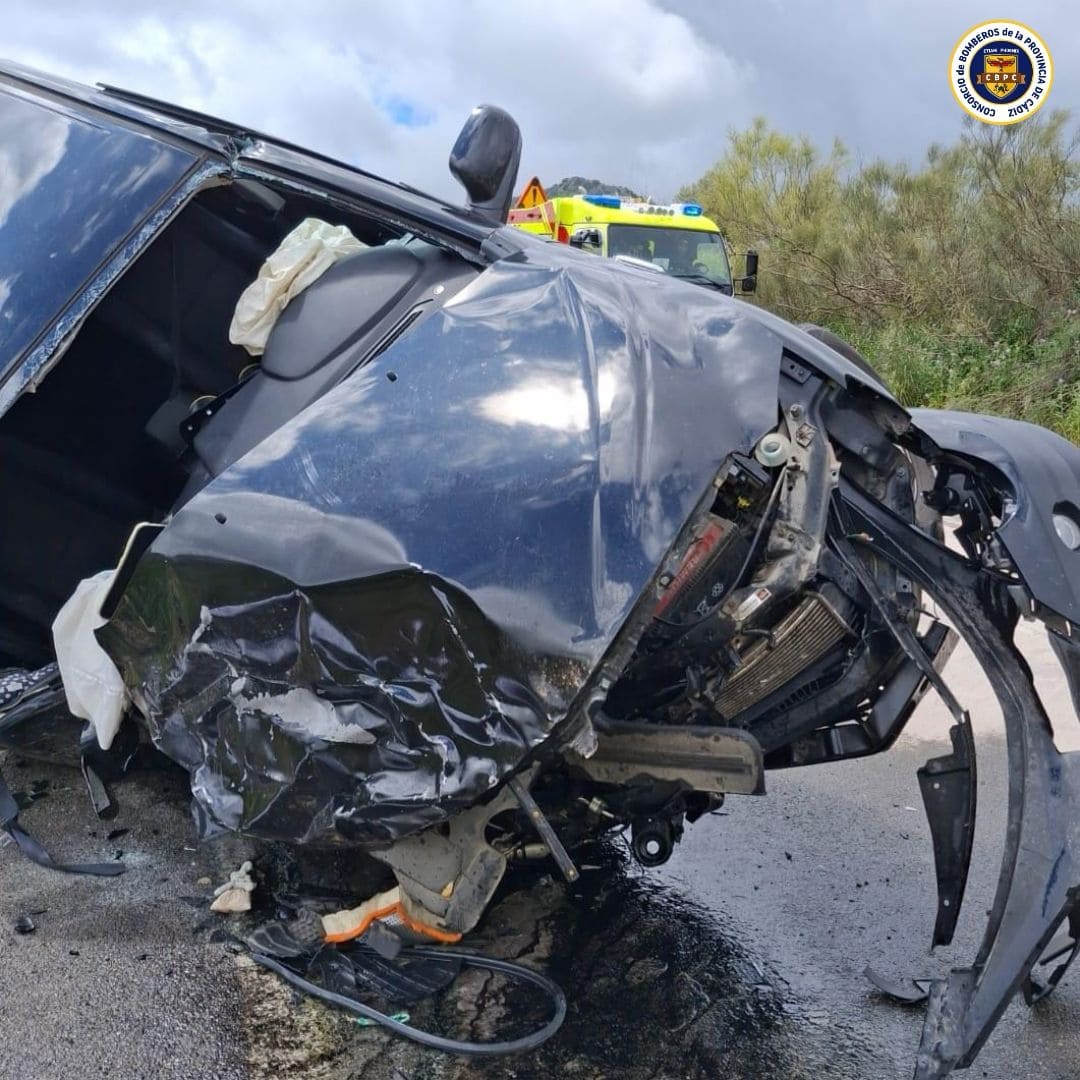 Las imágenes del accidente mortal en Olvera