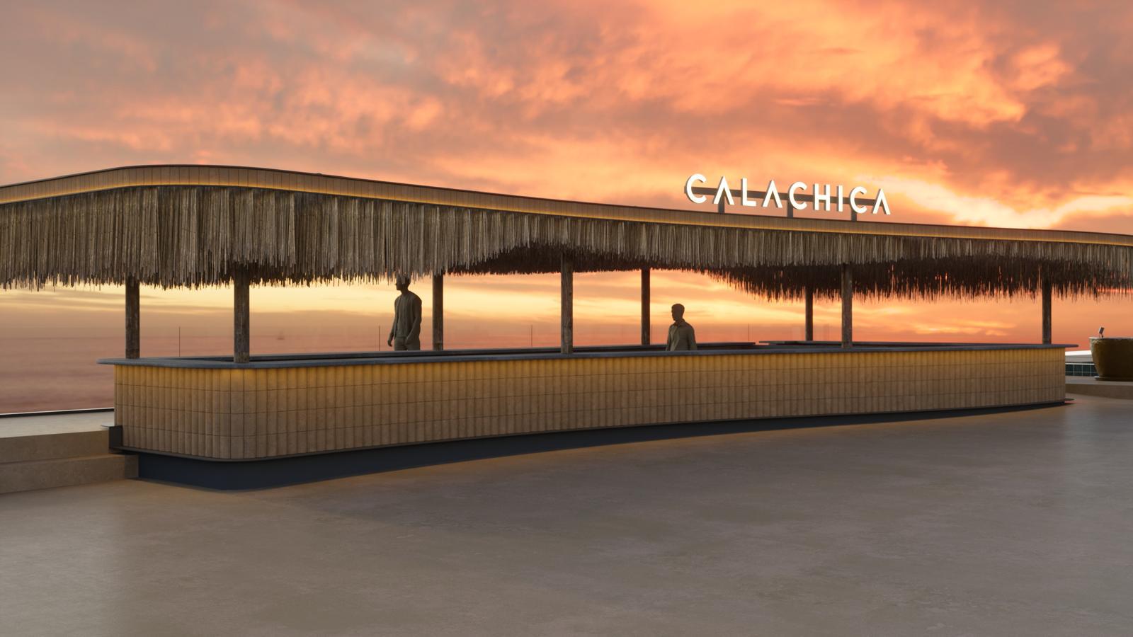 Así será Calachica, el ambicioso proyecto hostelero que se levanta en la Punta de San Felipe de Cádiz