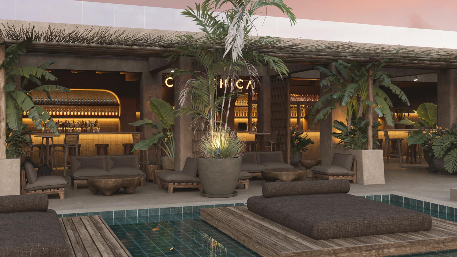 Así será Calachica, el ambicioso proyecto hostelero que se levanta en la Punta de San Felipe de Cádiz