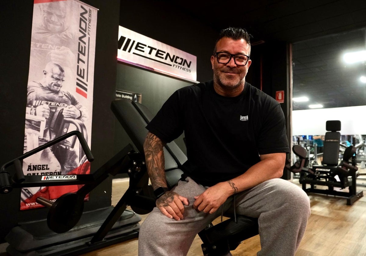 Kraus, en su gimnasio de la calle Jimena de la Frontera.