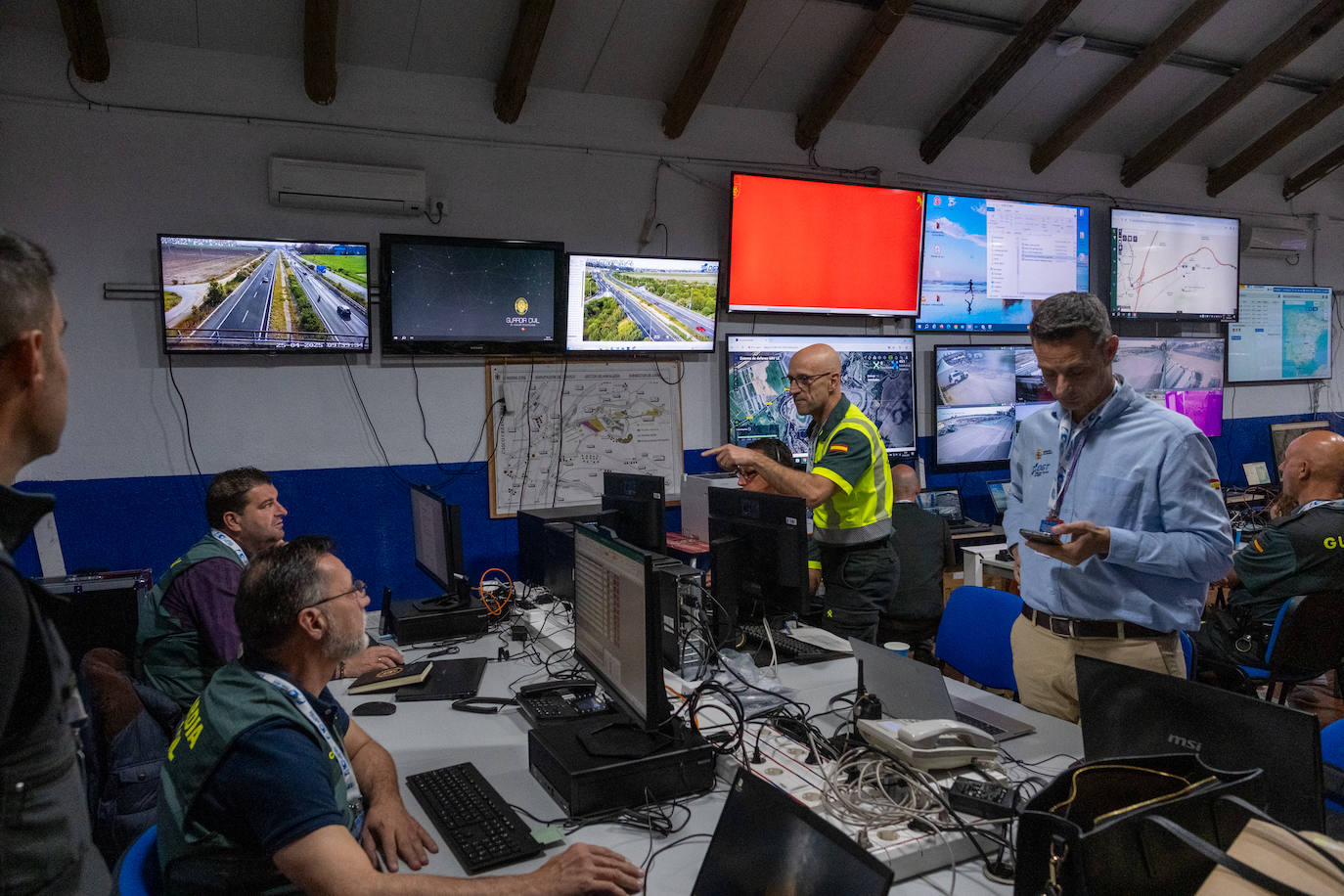 Fotos: Activación del Plan Territorial de Emergencias de Andalucía