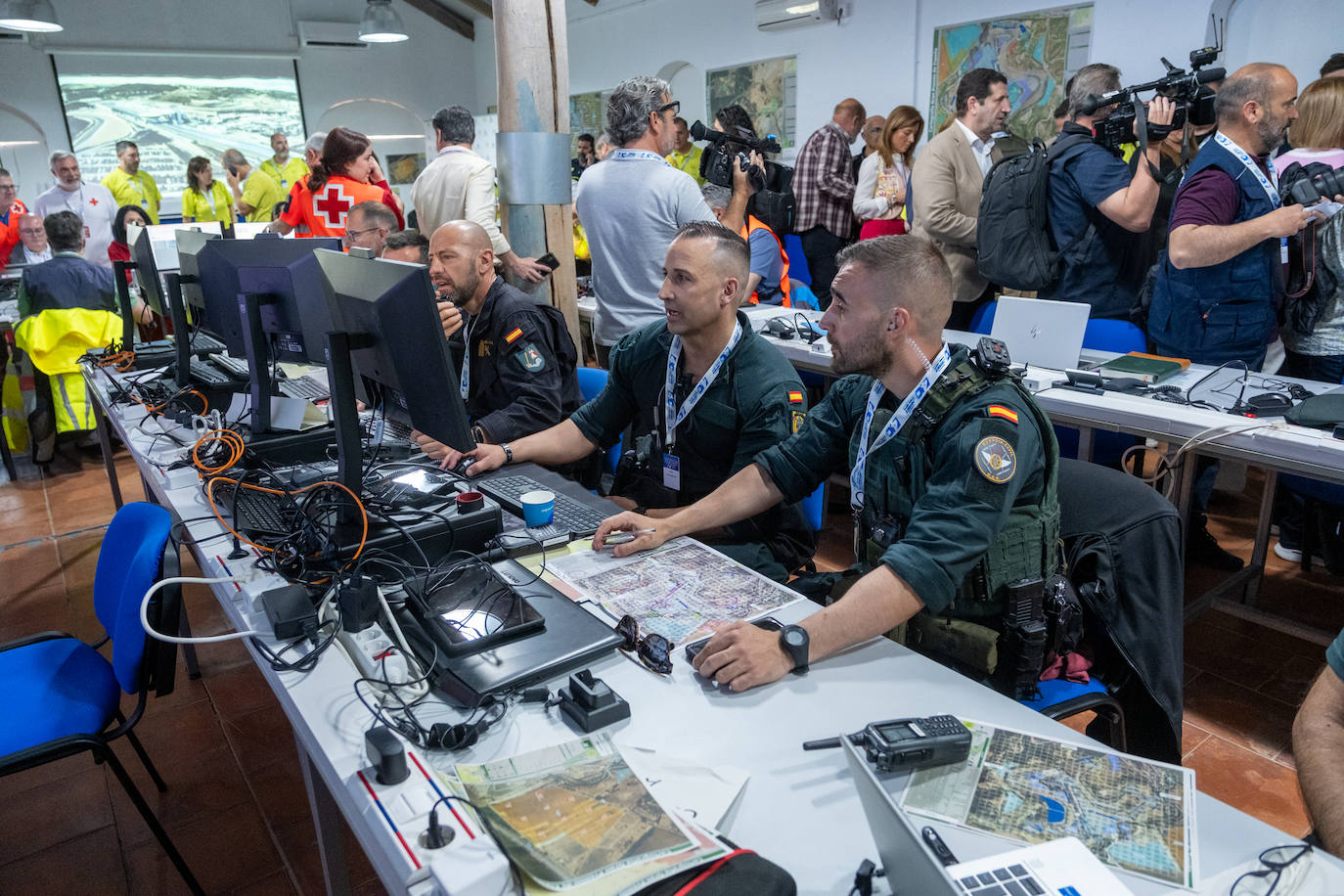 Fotos: Activación del Plan Territorial de Emergencias de Andalucía
