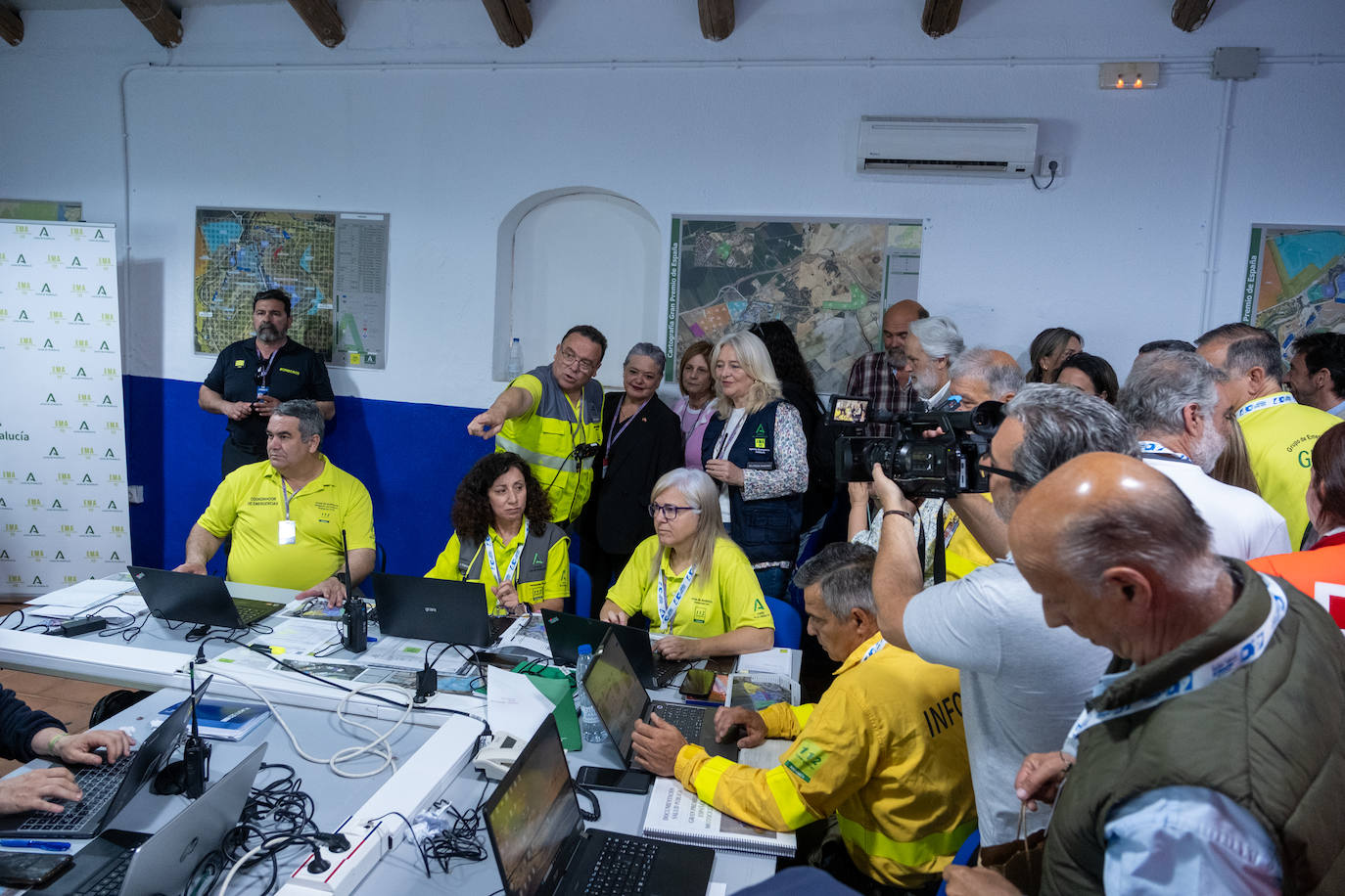 Fotos: Activación del Plan Territorial de Emergencias de Andalucía