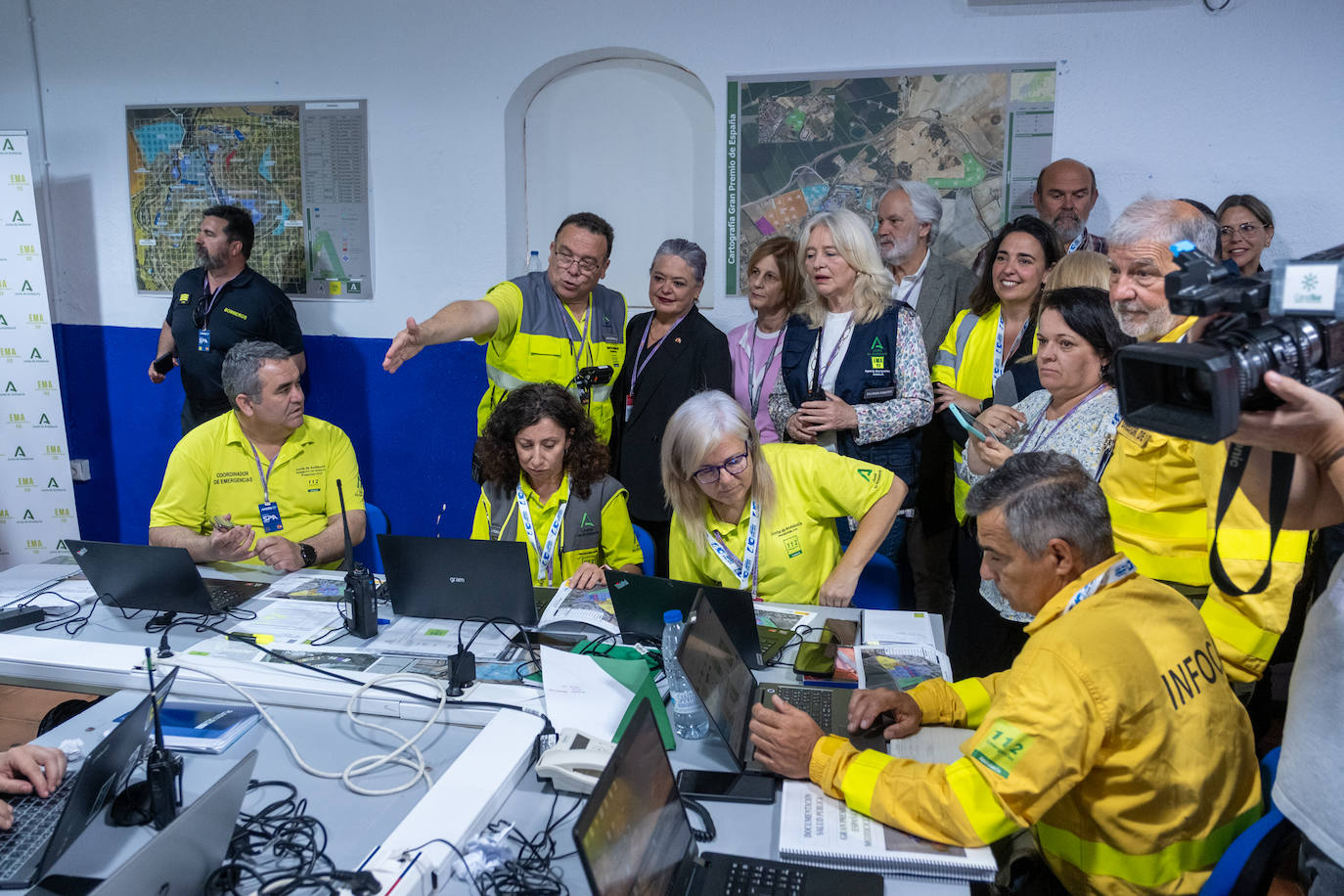 Fotos: Activación del Plan Territorial de Emergencias de Andalucía
