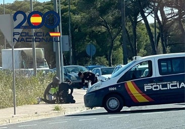 Arrestados con un kilo de cocaína destinado a puntos de ventas por el Gran Premio de Jerez