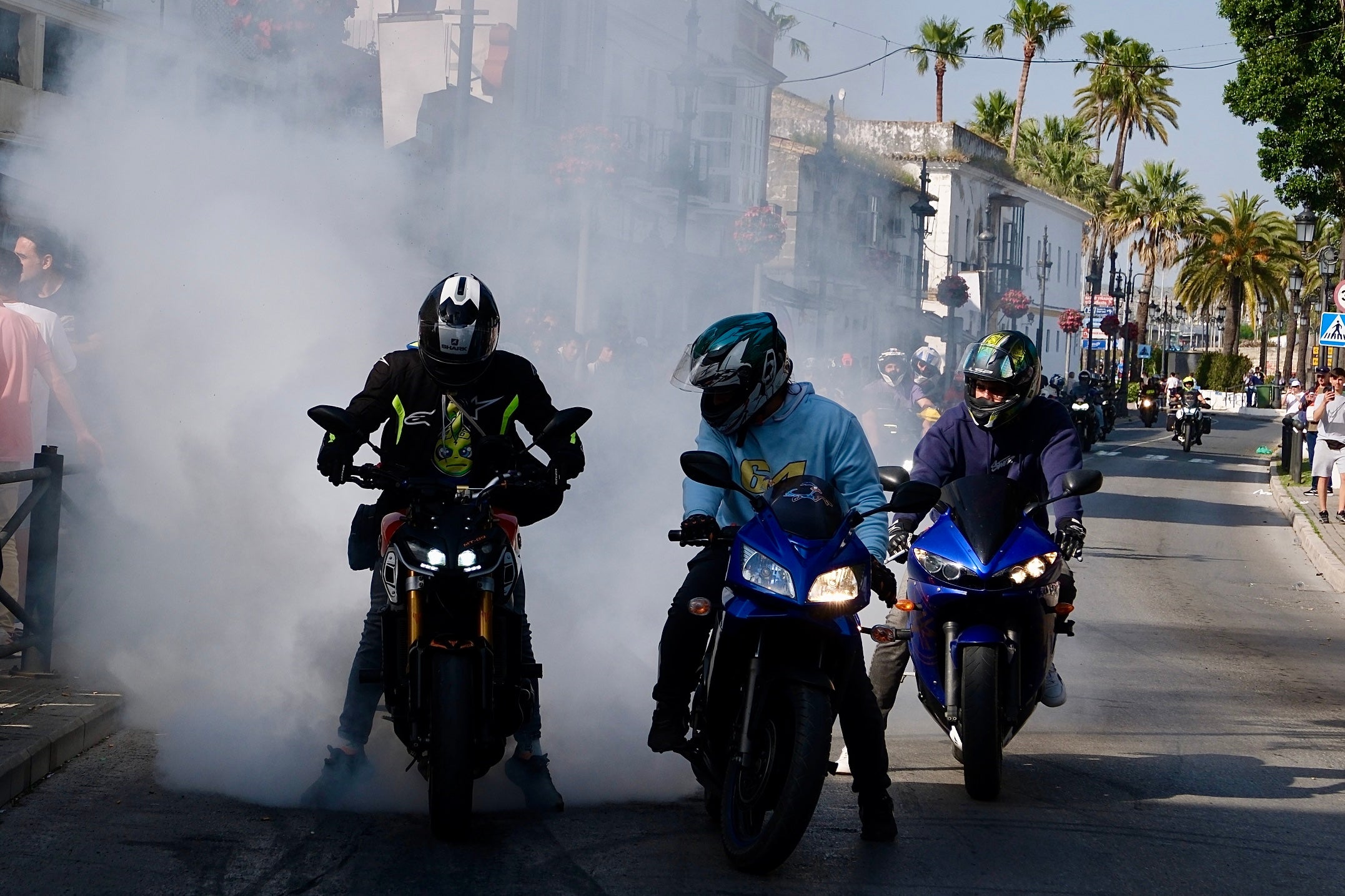 Fotos: El rugido del Gran Premio de Jerez ya suena en El Puerto