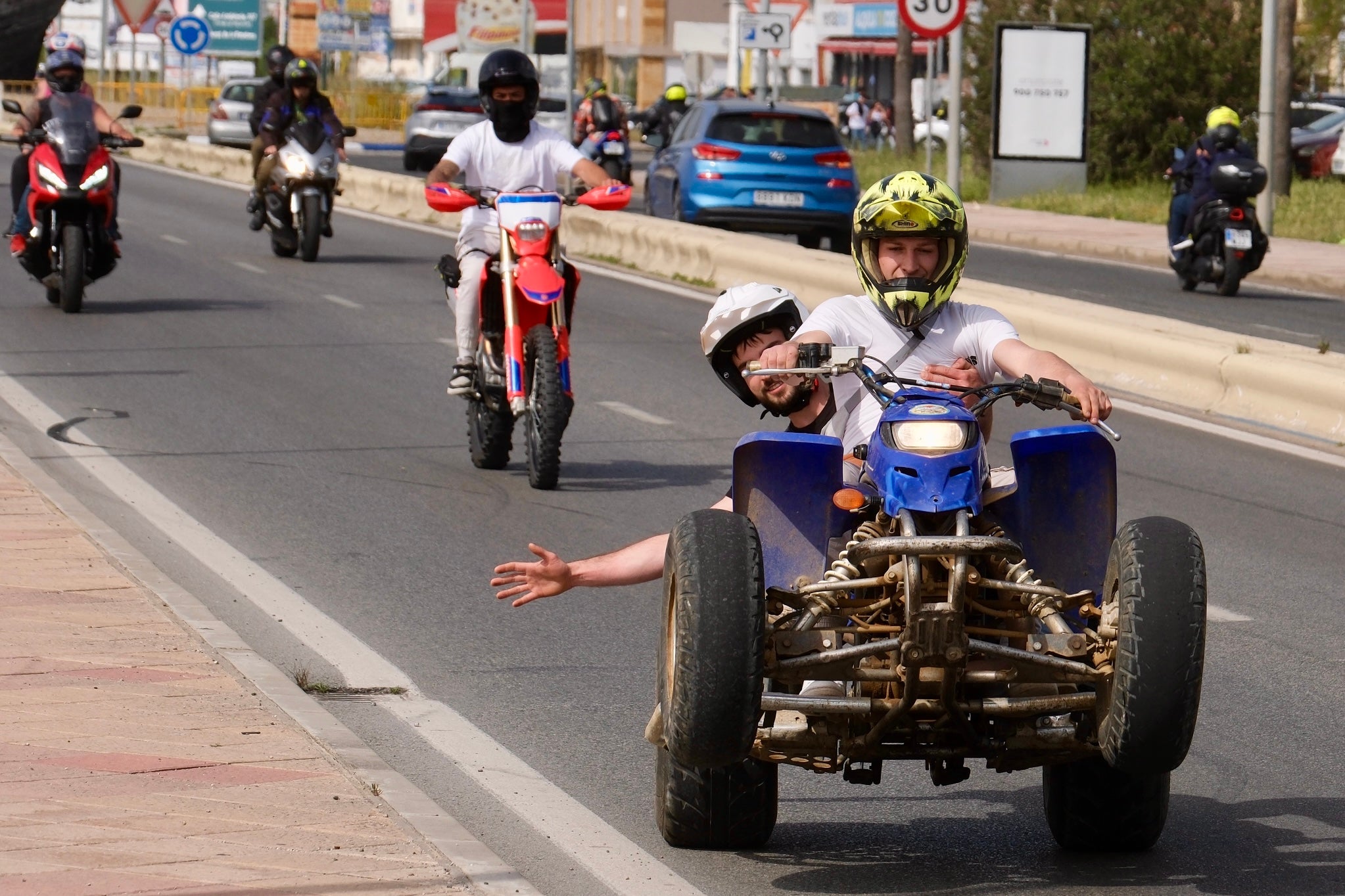 Fotos: El rugido del Gran Premio de Jerez ya suena en El Puerto