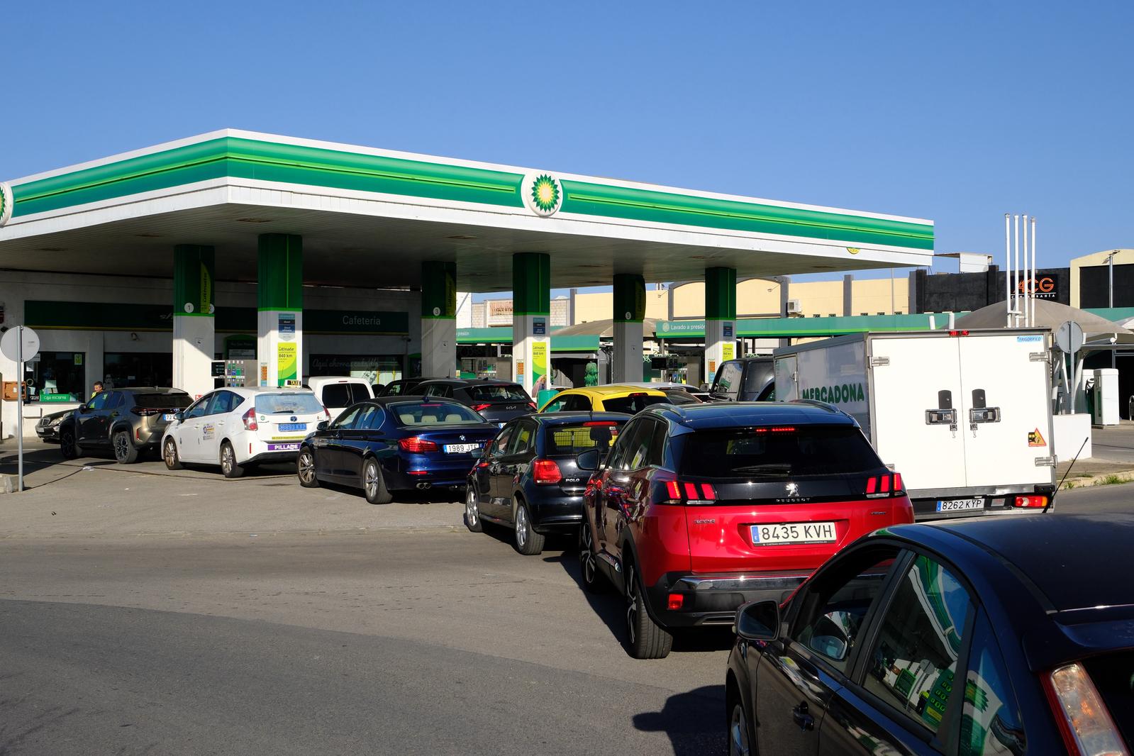 Las imágenes del apagón en Cádiz