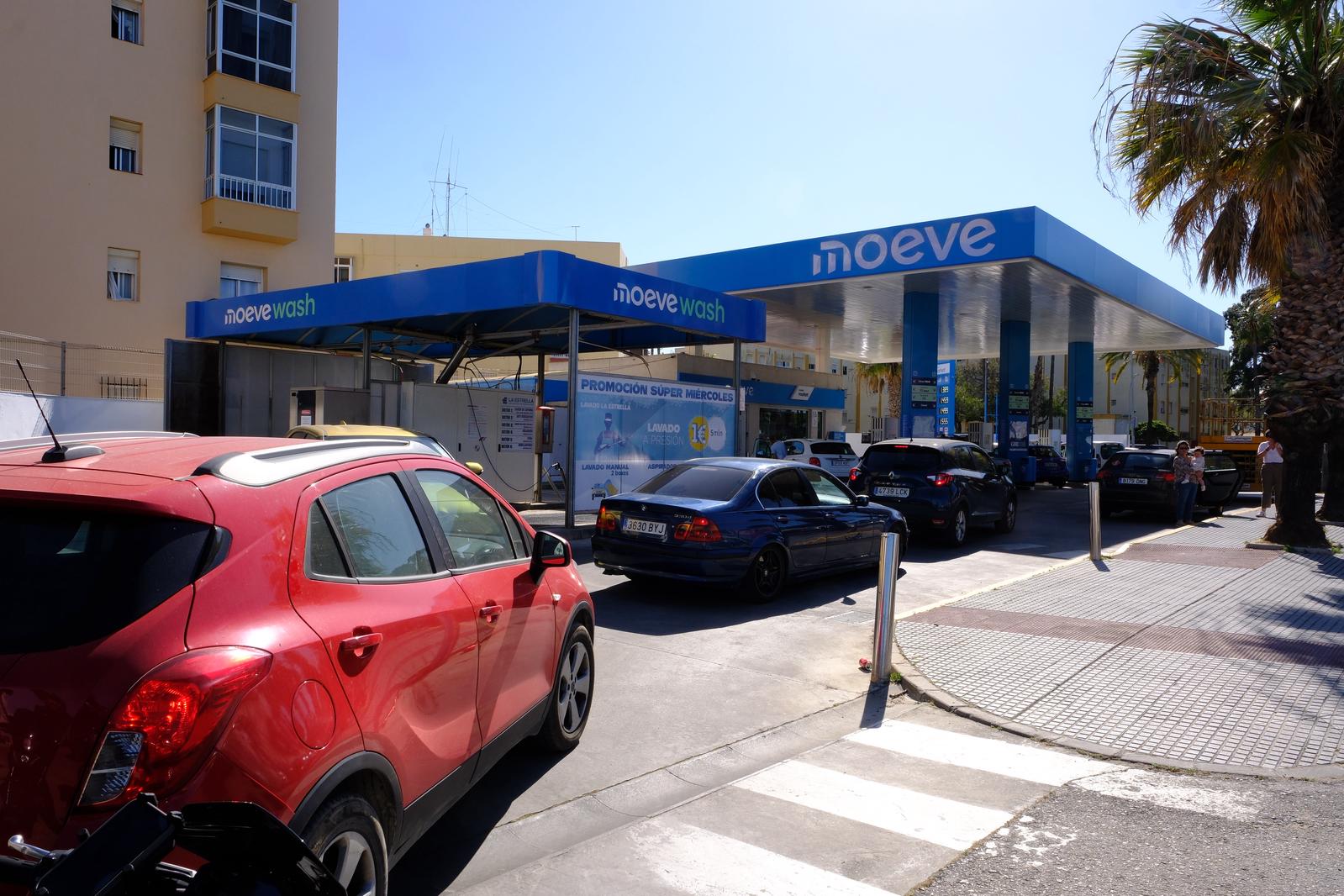 Las imágenes del apagón en Cádiz