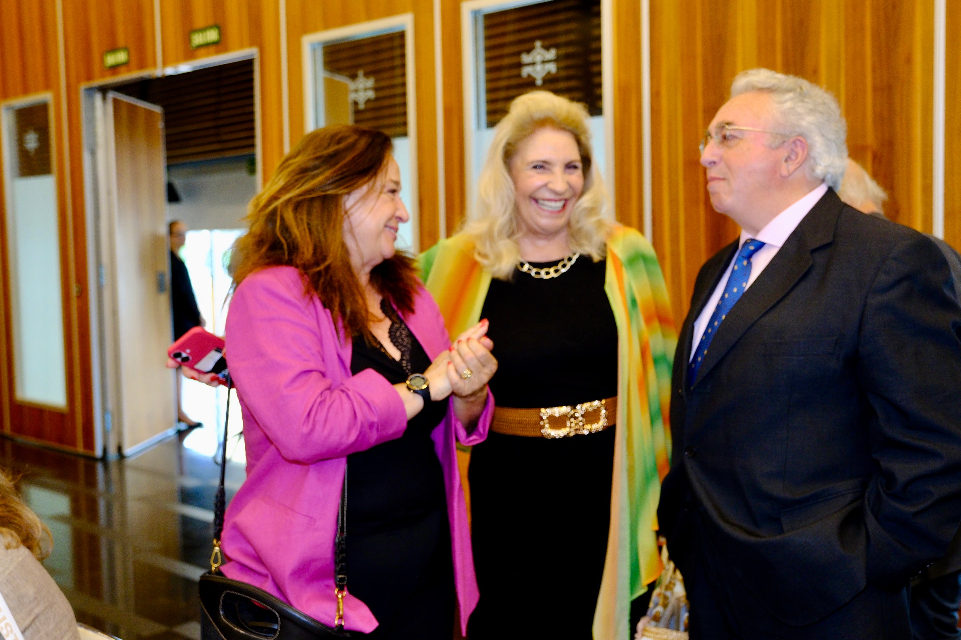 Fotos: Ambiente en La Mirada Económica de ABC y LA VOZ con Rocío Blanco