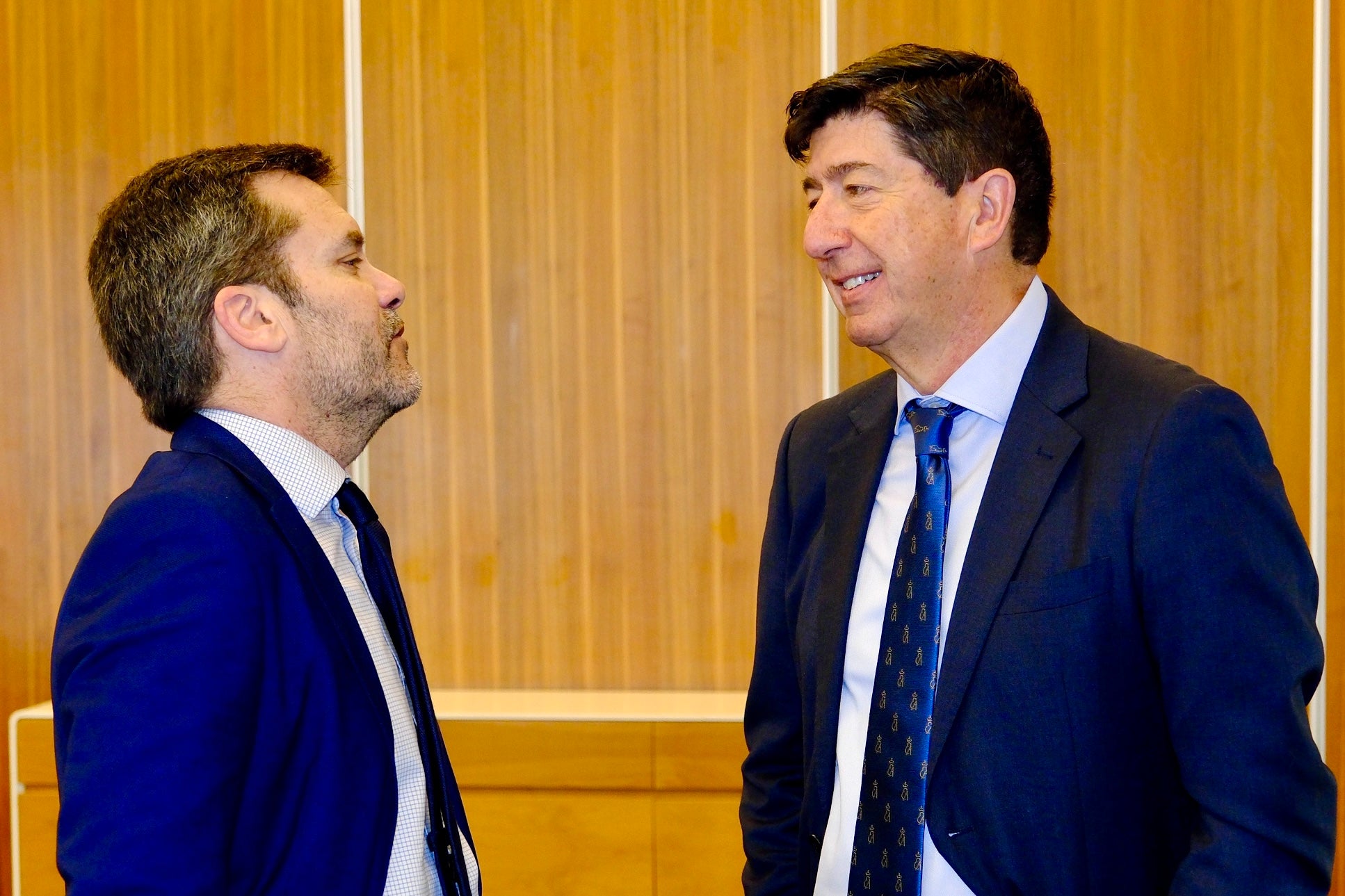 Fotos: Ambiente en La Mirada Económica de ABC y LA VOZ con Rocío Blanco