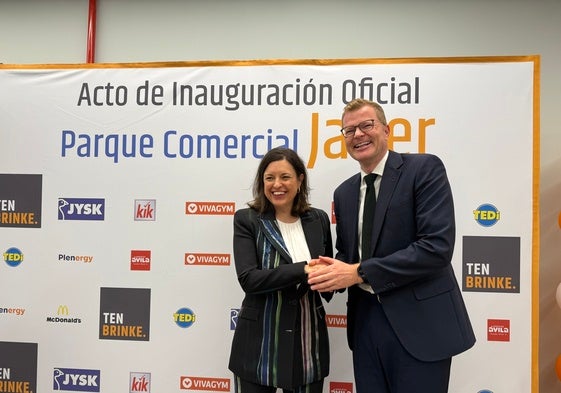 Patricia Cavada junto a Jorg Tiggemann