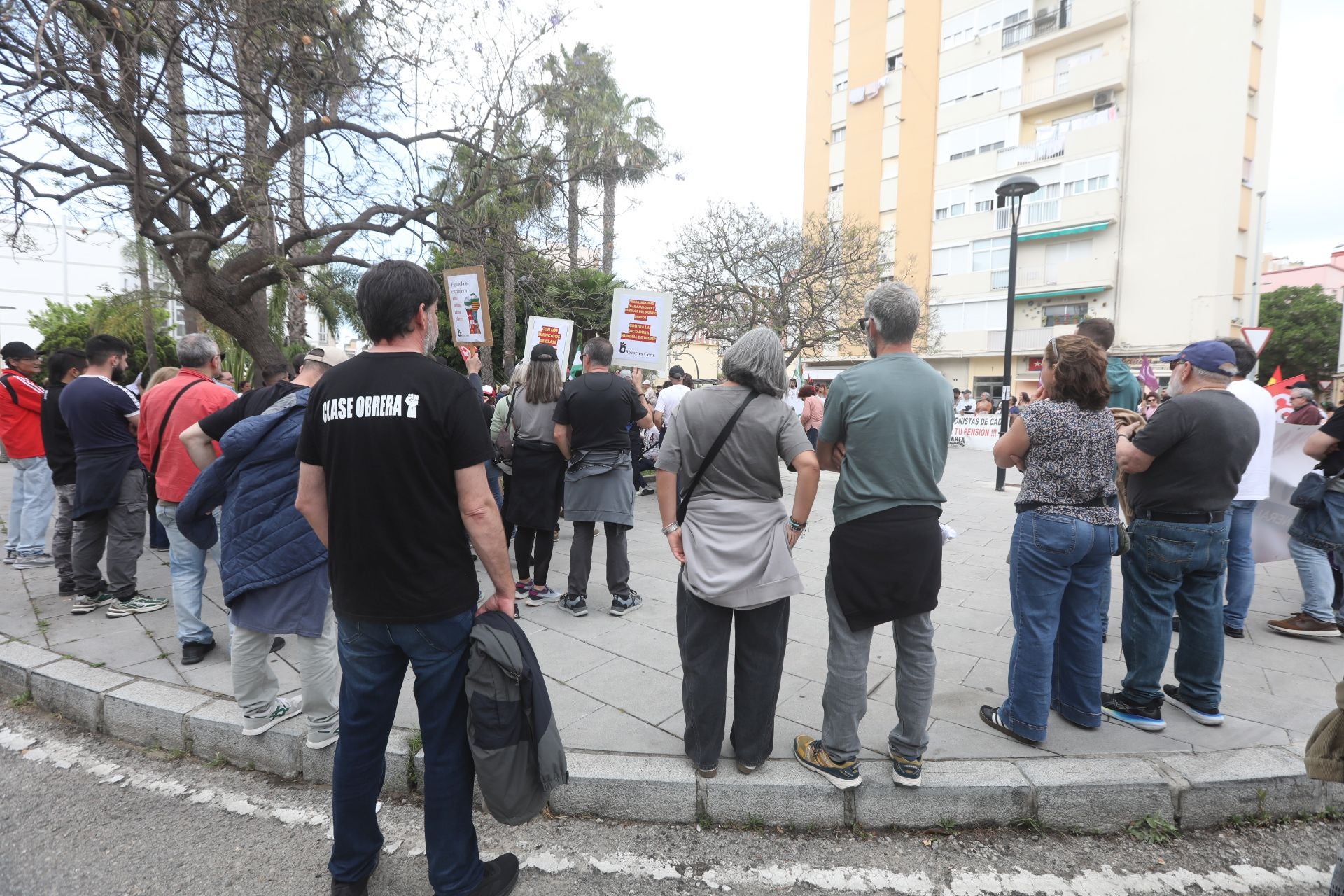 Fotos: Así han sido las dos manifestaciones del Primero de Mayo en Cádiz